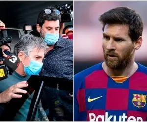 مسی و پدرش همچنان در شوک جدایی