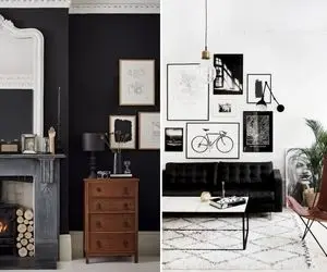 اگه خاص پسند اما ساده دوستی یه دکور ناب سفید و مشکی برای خونَت بچین؛ هم شیکه هم لوکس