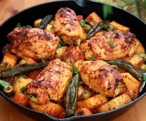 آموزش آشپزی؛ مرغ طعم دار یه شام فوری با طعم مجلسی