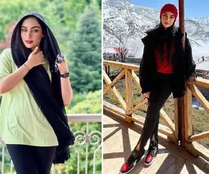 تیپ سَمی "ترلان پروانه" تو یه جای خاص؛ بوت و جوراب پشمی با تیشرت!!