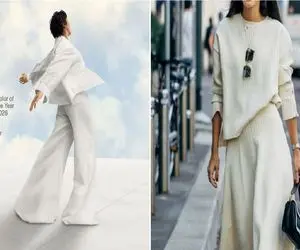 راهنمای کامل استایل با رنگ سال ۲۰۲۶؛ سفید آرام Cloud Dancer چطور ست کنیم؟