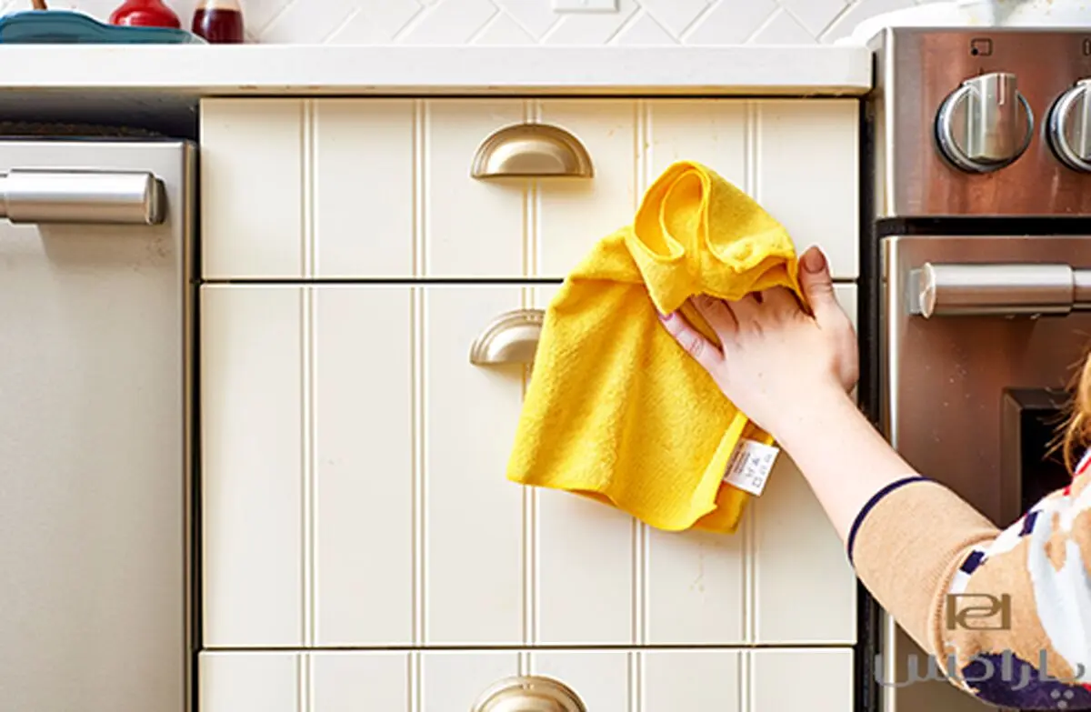 تمیز کردن کابینت