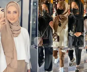 آناشید حسینی خانم "برند پوش" که زیبایی حجابش مورد توجه قرار گرفت +عکس