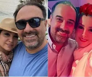 کیف کوک برزو ارجمند و زنش تو آمریکا؛ خوشگلای اونور همه اومدن زیردست خانومش!