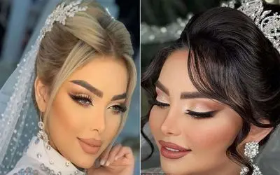 مدل جلو مو برای شینیون عروس؛ ایده های فانتزی برا پرنسسی پسندا و ساده برا باکلاسا