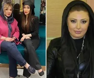 بادیگارد های غول پیکر "نیوشا ضیغمی" خفن بودنشو نشون داد؛ خانوم با کیفِ زنجیر طلاش اومد!