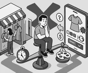 خرید اینترنتی لباس یا خرید حضوری؟ مقایسه کامل مزایا و معایب