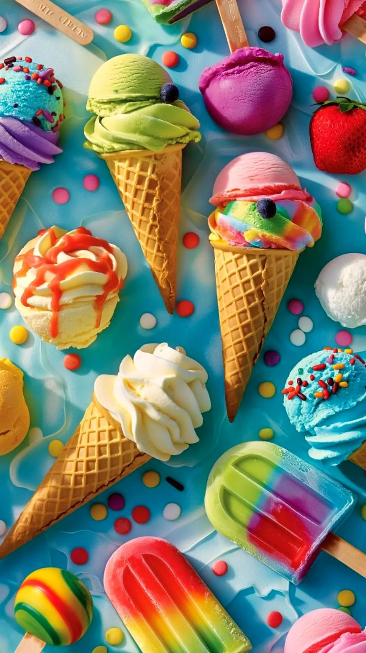 Wallpaper Idea _ Ice Cream Wallpaper