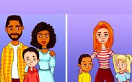 هوش تصویری؛ اگه ادعات میشه باهوشی بگو بین زن و شوهر و خانومه کدومشون فرزند خوانده دارن؟