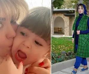 لاکچریای "نیوشا ضیغمی" که دخترشو گُرخوند؛ خانوم با سفره خونشون چه مانتوی دِبشی ساخته!