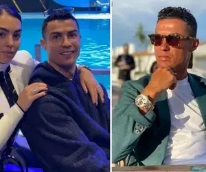 ساعتی که رونالدو هدیه گرفت از دل زمین براومده؛ ساعتی فوق لوکس با 75 جواهر دیده نشده!