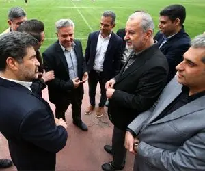 تمرین امروز پرسپولیس با حضور چند میهمان ویژه