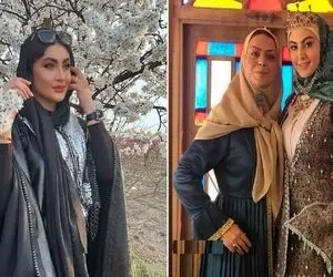 مریم مومن تو بانوی عمارتم داره عروس میشه تو واقعیتم / نامزدشو تو کادو چه خوش سلیقس