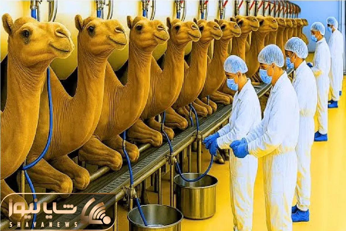 فرآوری شتر؛ شتر که به هن هن افتاد میبرن سلاخخونه از پوست تا شیرش سود بشه