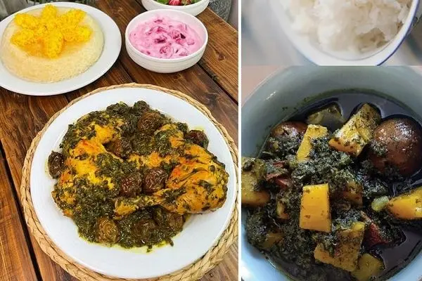طرز تهیه خورشت گشنیز با مرغ / برای ناهار امروز این غذای خوشمزه رو بپزید
