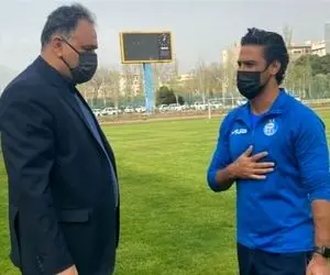 (عکس) مددی هم اسکرین شات چت رو کرد!