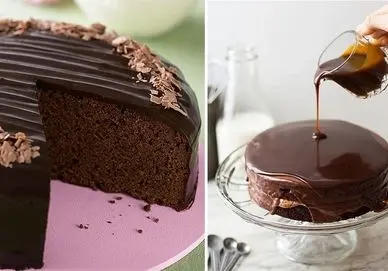 طرز تهیه کیک شکلاتی بدون تخم مرغ / روش پخت کیک خوشمزه با فر و بدون فر