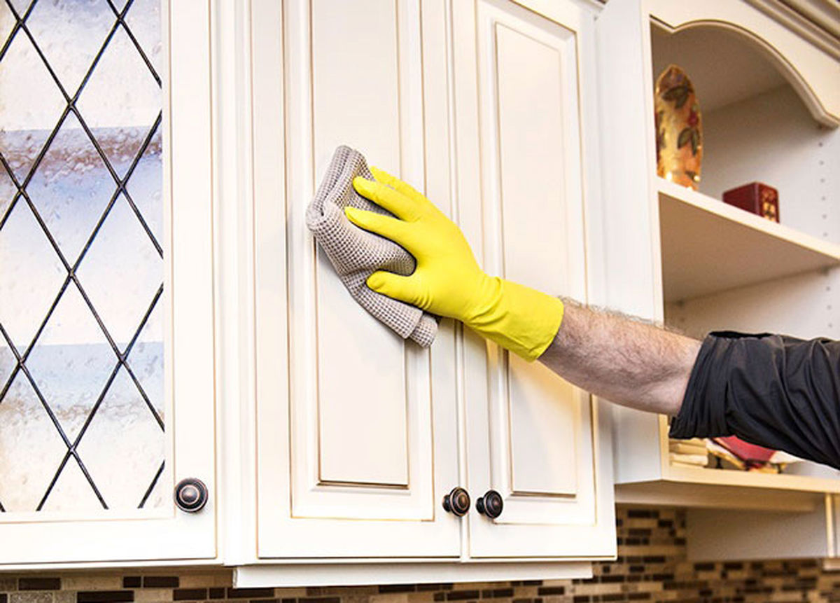 cleaning-refaced-cabinets