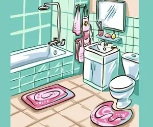 بازی فکری؛ اگه هوشت به دشت و کوه رسیده بگو مشکل این حمام توالت چیه>