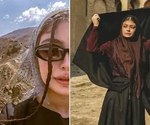 وقتی "ستایش دهقان" تو ادامه جیران لبارو ژلیده فجیع؛ گل نسا تو اینستا چه باندانا پوشیه!