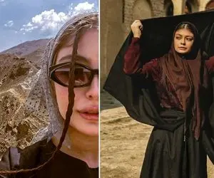 وقتی "ستایش دهقان" تو ادامه جیران لبارو ژلیده فجیع؛ گل نسا تو اینستا چه باندانا پوشیه!