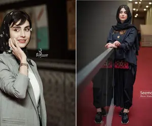 استایل آوانگارد لاله مرزبان در اکران آتابای؛ دخترک ساده پوش ستایش با بوت بایکر چی میگه!