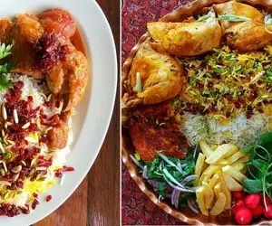 طرز تهیه مرغ همایونی یه غذای اعیونی و لاکچری/ ضیافتی باشکوه از عطر و طعم و مزه
