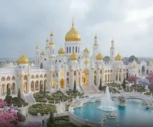 معماری خلاقانه؛ شیخ عرب داد برا مهریه زنش داد یه قصر اشرافی ساختن دل همه زن ها آب شد