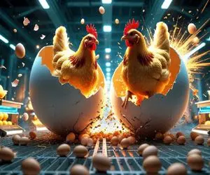 فرآوری مرغ؛ نحوه پرورش جوجه ها در مزارع مرغ گوشتی در محیطی امن و تمیز