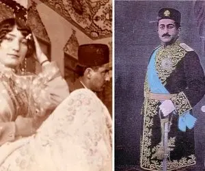 بی‌ بی خاور اسفندیاری بختیاری / مونث قجری که یکی از زیباترین دختران دویست سال پیشِ