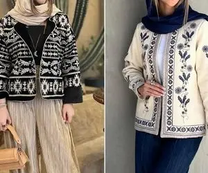 مانتوهای از مد افتاده / ته افت کلاس و کسر شانه که یه خانوم امروزی الان اینا رو بپوشه