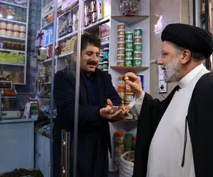 مغازه دار مهمان نواز کردستانی و دردسر پذیرایی از رئیسی!