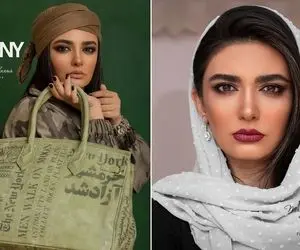 خوشگلاسیون خفن "لیندا خانوم کیانی" برای تبلیغ؛ خانومی موهات سفید شده ها!