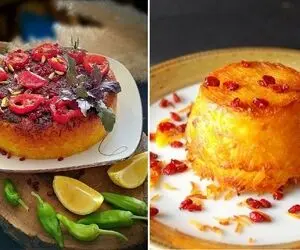 طرز تهیه ته چین کباب تابه ای / یه ترکیب فوق العاده که مزه بهشت میده