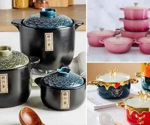 انواع سرویس قابلمه و تابه چدنی / واسه خرید سرت کلاه نره اینجوری اصل و فیکشو میفهمی