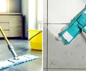 روش های جادویی تمیز کردن لکه و برق انداختن کاشی و سرامیک / فقط با یه ماده ساده خونگی