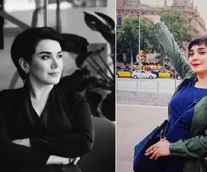 نیوشا صارمی مجری اینترنشنال که گروه هکری حنظله قرار است تصاویرش را منتشر کند کیست؟