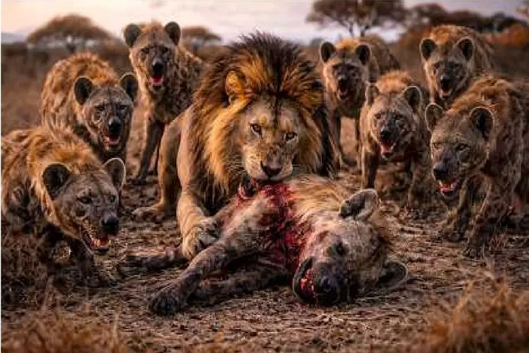 مستند حیات وحش؛ شیر؛ کفتارها