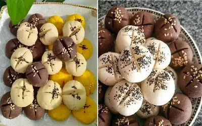 طرز تهیه شیرینی قندی با فر و بدون فر / یه شیرینی خوشمزه و اندازه مواد با لیوان