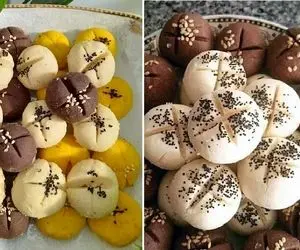طرز تهیه شیرینی قندی با فر و بدون فر / یه شیرینی خوشمزه و اندازه مواد با لیوان