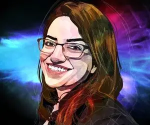 (عکس) فاطیما ابراهیمی فیزیکدان و اختراع موشک فیوژن