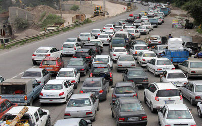 آخرین وضعیت راه‌های کشور؛ ترافیک سنگین در جاده‌های شمال