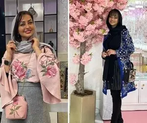 بنز سواریِ دیده نشده نفیسه روشن که هرچی پولدار کفِشه؛ تو عروسیش چه فووول ذوقه!