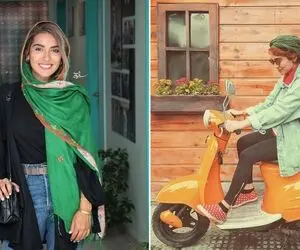 تیپ پخش و پَلای "مونا کرمی" وسط اتاق خواب چه آتیشی بپا کرد؛ این شلواره یا یقه اسکی؟