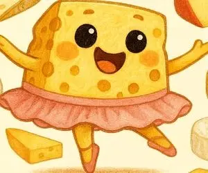 بازی فکری؛ 1000هیچ از نخبه جلویی اگه همه پنیرهای دامن دارن چین چین رقصنده رو پیدا کنی