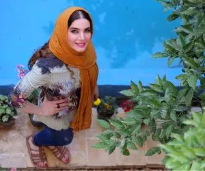 خوشگل تر شدن "متین ستوده" بعد از ازدواج با مرد چشم رنگی! +عکس