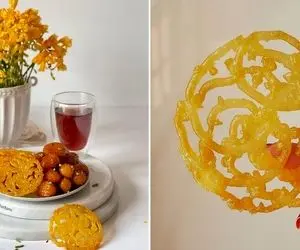 طرز تهیه زولبیای خوشمزه و خونگی برای سفره افطار؛ شهد زولبیا رو اینجوری درست کن