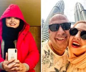 شیطونیِ "نرگس محمدی" با دوست بامزش تو پشت صحنه؛ دوتا جیگر!