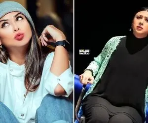 عجیب ترین لباسی که تا حالا تَن یک بازیگر خانوم دیدین؛ آزاده صمدی چه بترکون ورزش میکنه!