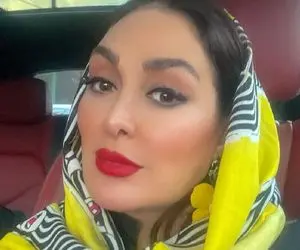 تیپ جیغ و رنگی الهام حمیدی!